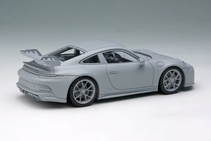 [ Pre-order ] EM758B Make Up EIDOLON 1:43 Porsche 911 (992) GT3 2021 GT Silver Metallic