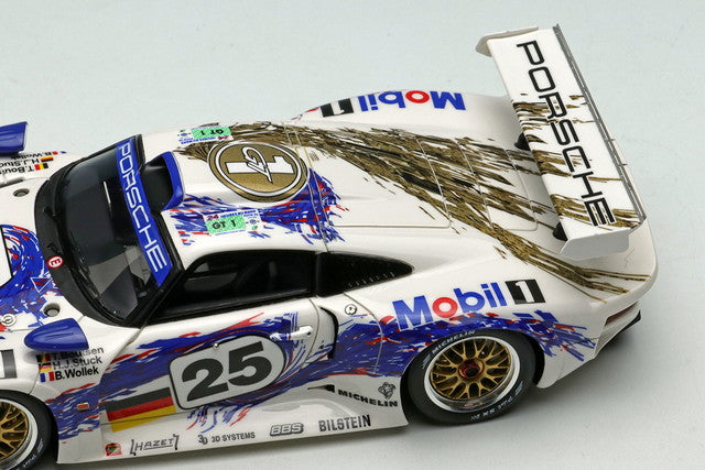[ Pre-order ] EM328A Make Up EIDOLON 1:43 Porsche 911 GT1 Le Mans 24 Hours 1996 #25 2nd Place (GT1 Class Winner)
