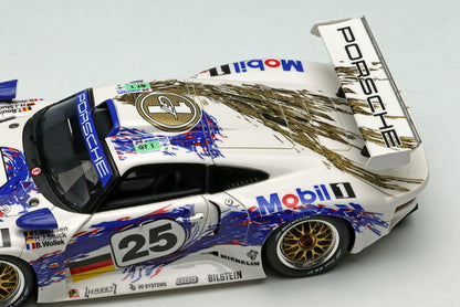 [ Pre-order ] EM328A Make Up EIDOLON 1:43 Porsche 911 GT1 Le Mans 24 Hours 1996 #25 2nd Place (GT1 Class Winner)