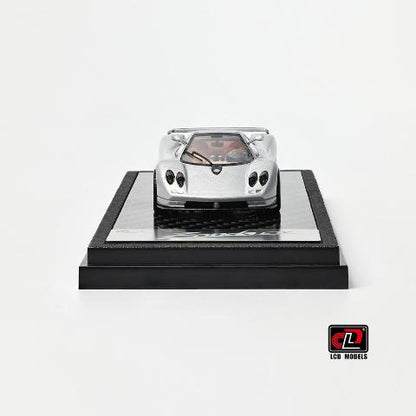 [ Pre-order ] LCD64044-SI LCD 1:64 Pagani Zonda C12 Silver