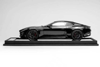 MH02GB MotorHelix x XiaoGuang 1:18 Aston Martin DB12 Coupe Gloss Jet Black