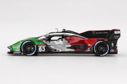 [ Pre-order ] TSM430912 TSM 1:43 Lamborghini SC63 IMSA Daytona 24 Hours 2025 #63 Automobili Lamborghini Squadra Corse