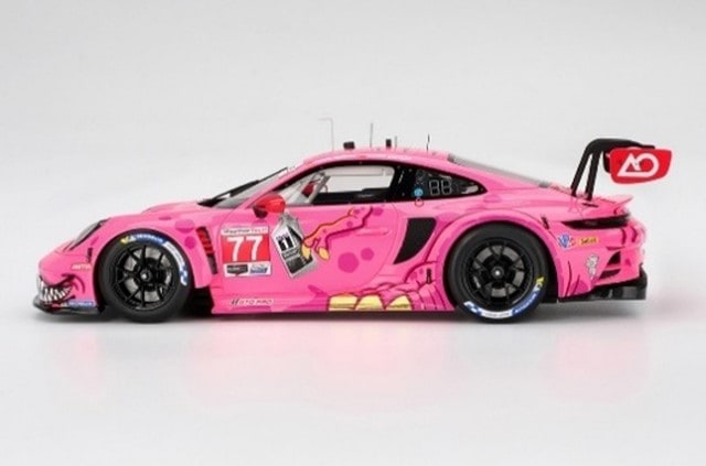 [ Pre-order ] TS0663 TopSpeed 1:18 Porsche 911 GT3 R (992) IMSA Detroit GP 2025 #77 AO Racing