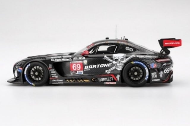 [ Pre-order ] TS0669 TopSpeed 1:18 Mercedes-Benz AMG GT3 EVO IMSA Daytona 24 Hours 2025 #69 GetSpeed