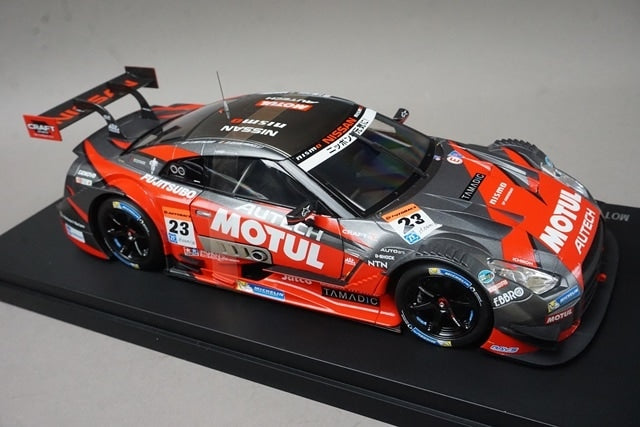1:18 EBBRO KWAM120003 Dealer Special Order Nissan Motul Autech GT-R Super GT500 2014 #23 Special Pack
