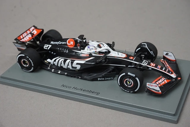 1:43 Spark S9528 MoneyGram Haas F1 Team VF-24 Australian GP 9th 2024 #27 N. Hulkenberg