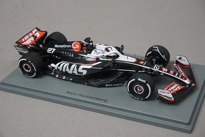 1:43 Spark S9528 MoneyGram Haas F1 Team VF-24 Australian GP 9th 2024 #27 N. Hulkenberg