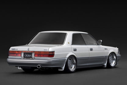 [ Pre-order ] Ignition Model IG3733 1:18 Scale Toyota Crown Royal Saloon G (130) Pearl White/Silver