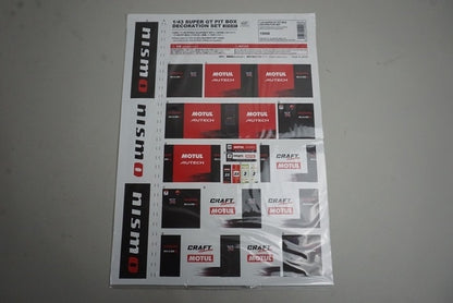 1:43 EBBRO 15004 Nismo Motul PIT BOX model car