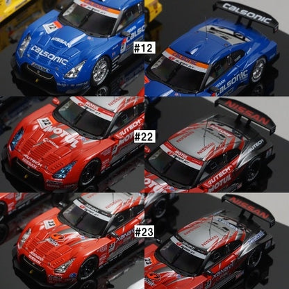 1:43 EBBRO 22001 Nissan GT-R R35 Super GT500 2008 5-car set model car
