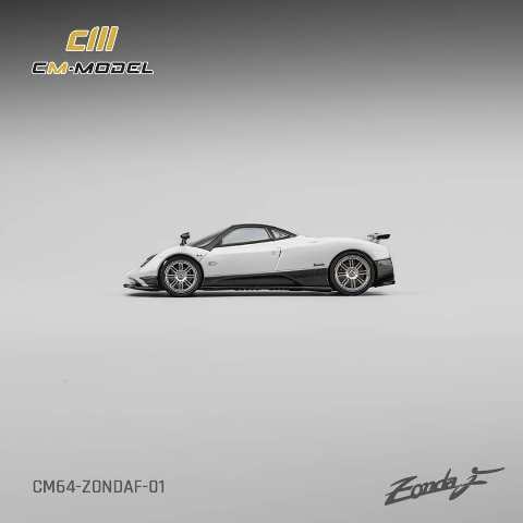 [ Pre-order ] CM64-ZondaF-01 CM-Model 1:64 Pagani Zonda F Pearl White