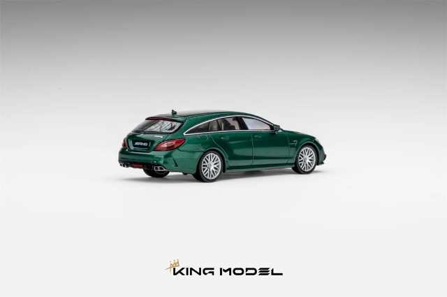 [ Pre-order ] KING MODEL 1:64 Benz CLS63 AMG Metallic Green