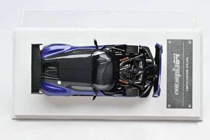 [ Pre-order ] Fine Works 1:64 Aston Martin Vulcan Purpley Blue