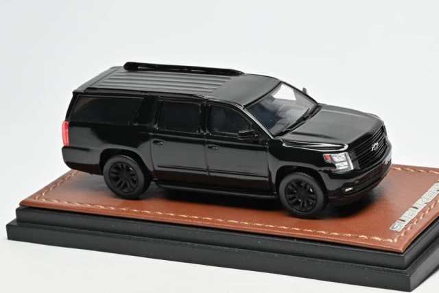[ Pre-order ] GOC 1:64 Chevrolet Suburban Metallic Black Blackened Version