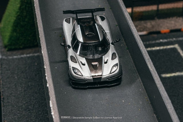 [ Pre-order ] T64G-TL054-SL Tarmac Works 1:64 Koenigsegg One:1 Silver