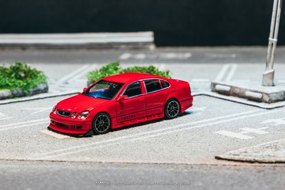 [ Pre-order ] T64G-081-RE Tarmac Works 1:64 VERTEX Toyota Aristo JZS161 Red