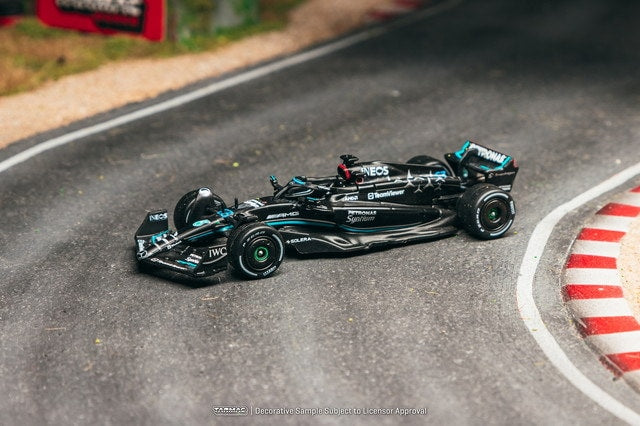 [ Pre-order ] T64G-F064-GR2 Tarmac Works 1:64 Mercedes AMG F1 W14 E Performance Italian Grand Prix 2023 by George Russell