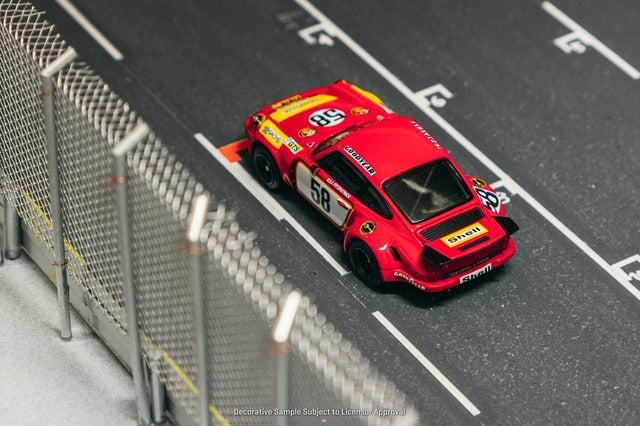 [ Pre-order ] Tarmac Works 1:64 Porsche 911 Carrera RSR 3.0 #58, 24 Hours of Le Mans, 1975 (T64S-024-75LM58)