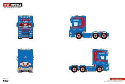 [ Pre-order ] 01-5015 WSI 1:50 SCANIA MH Auto 4 SERIES TOPLINE 6X2 TWIN STEER