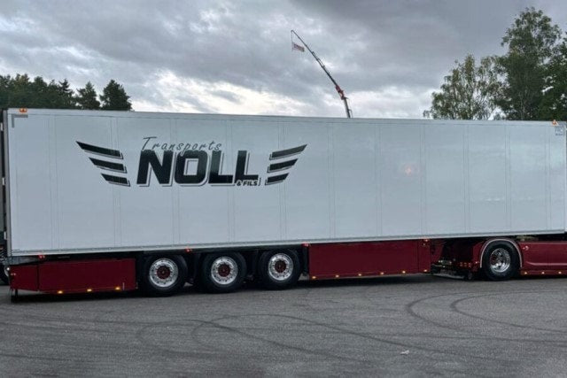 [ Pre-order ] 01-4805 WSI 1:50 Transports Noll VLASTUIN S TORPEDO HIGHLINE FACELIFT 4X2 REEFER TRAILER 3 AXLE