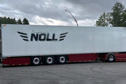 [ Pre-order ] 01-4805 WSI 1:50 Transports Noll VLASTUIN S TORPEDO HIGHLINE FACELIFT 4X2 REEFER TRAILER 3 AXLE