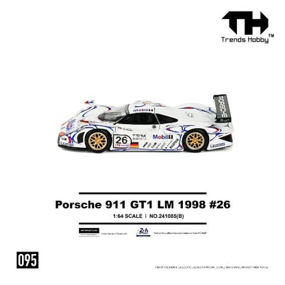 [ Pre-order ] 241085(B) Trends Hobby 1:64 Porsche GT1 Le Mans LM 1988 #26 -Champion