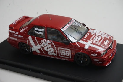 1:43 HPI 8126 Alfa Romeo 155 TS Silverstone BTCC Presentation 1994 #155