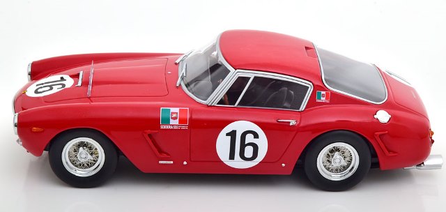 [ Pre-order ] KKDC180863 KK scale 1:18 Ferrari 250 GT SWB #16 24h Le Mans 1961