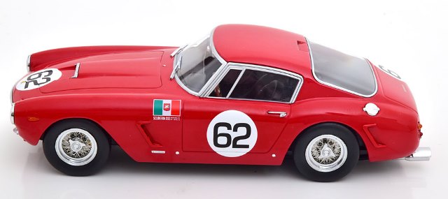 [ Pre-order ] KKDC180864 KK scale 1:18 Ferrari 250 GT SWB #62 Winner Monza 1960