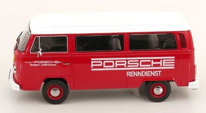 [ Pre-order ] KKDC181364 KK scale 1:18 Volkswagen VW Bus T2b 1972 Porsche Racing Service