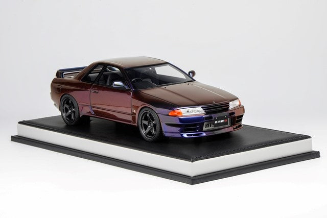 [ Pre-order ] MH027CP MOTORHELIX 1:18 Nissan Skyline GT-R (R32) Customized Version, Purple