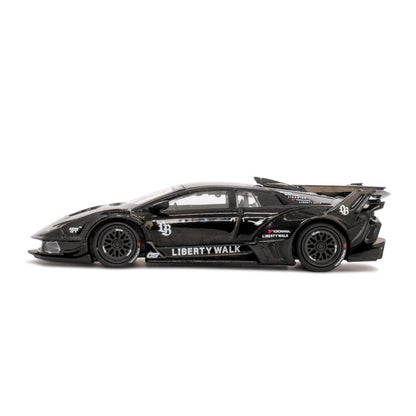 MC281-MUBK TSM MINI-GT 1:64 Lamborghini LB-Silhouette WORKS MURCIELAGO GT Evo Black (LBWK Limited Blister Pack)