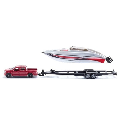 SK2568 SIKU Ford F150 with Motorboat