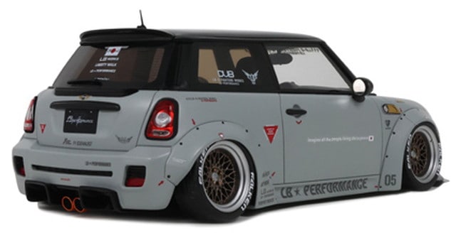 [ Pre-order ] OTM1212 OttO 1:18 Mini LB WORKS LB Nation MINI Cooper R56 2015 (Gray)