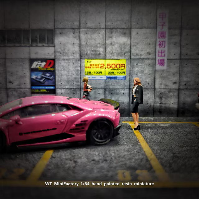 [ Pre-order ] WT2025112518 WT Minifactory 1:64 Female CEO Duo Figures: Female Secretary and Office Lady, Female President