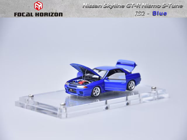 [ Pre-order ] Focal Horizon FH 1:64 R32 S-Tune Bayside Blue Fully Openable