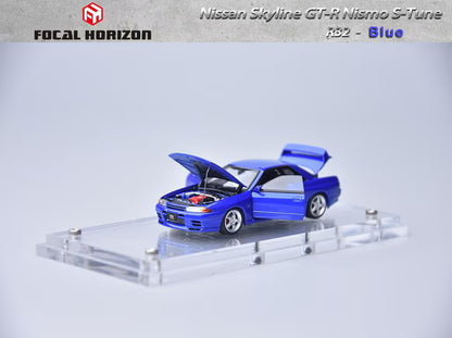 [ Pre-order ] Focal Horizon FH 1:64 R32 S-Tune Bayside Blue Fully Openable