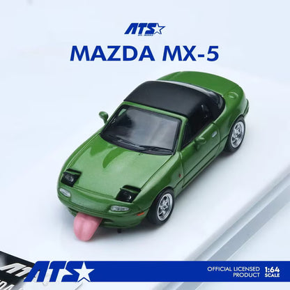 [ Pre-order ] ATS880105 ATS 1:64 Mazda Eunos Roadster MX-5 Eunos Roadster (NA/Miata) Green