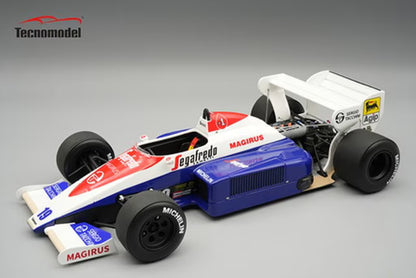 [ Pre-order ] TM18-369A Tecnomodel 1:18 Toleman TG 184 F1 British GP 1984 A. Senna #19