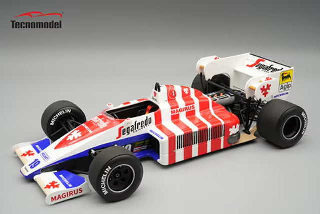 [ Pre-order ] TM18-369B Tecnomodel 1:18 Toleman TG 184 F1 Portugal Portuguese GP 1984 A. Senna #19