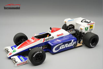 [ Pre-order ] TM18-369D Tecnomodel 1:18 Toleman TG 184 F1 Italian GP 1984 P. Martini #20