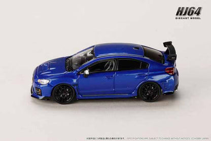 [ Pre-order ] HJ643068BL Hobby Japan 1:64 Subaru S207 NBR Challenge Package WR Blue Pearl