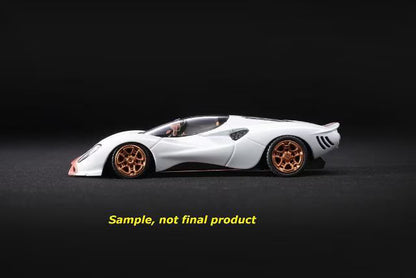 [ Pre-order ] Mirage 1:64 De Tomaso P72 White Gold