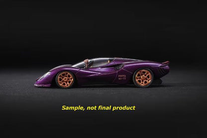 [ Pre-order ] Mirage 1:64 De Tomaso P72 Purple Gold