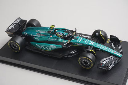 1:43 Bburago 18-38091 Aston Martin Cognizant Aramco F1 Team 2023 #14 F. Alonso