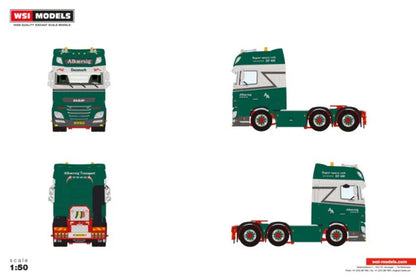 [ Pre-order ] 01-5094 WSI 1:50 Allan Alkaersig DAF XF SUPER SPACE CAB 6X2 TWIN STEER