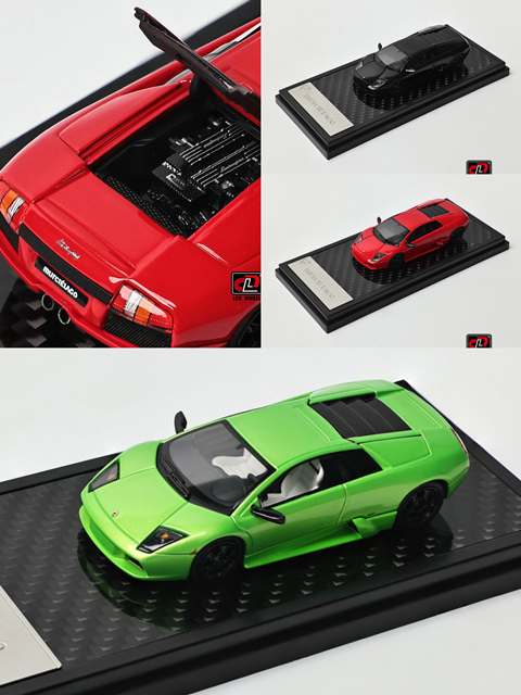 [ Pre-order ] LCD64046-BL LCD MODELS 1:64 Lamborghini Murcielago Black