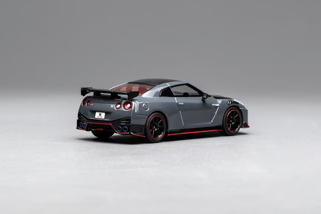 [ Pre-order ] M63521 MOTORHELIX 1:64 Nissan GT-R NISMO (R35) Special Edition 2022 NISMO Stealth Gray