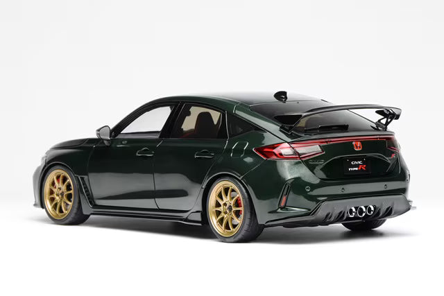 [ Pre-order ] M85327 MOTORHELIX 1:18 Honda Civic TYPE R (FL5) Customized Pearl Dark Green