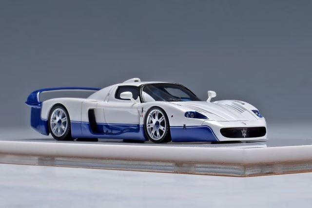 [ Pre-order ] YM model 1:64 Maserati MC12 Stradale White Blue